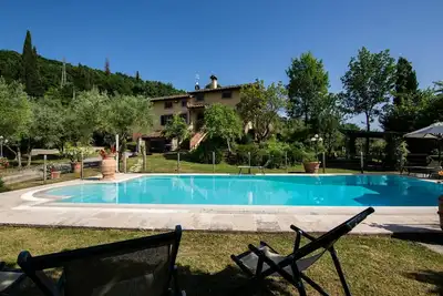 Image de Maison de vacances privée avec Wifi, piscine privée, climatisation, Tv, terrasse, près de Arezzo