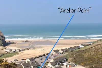Image de «Anchor Point» - maison côtière de 3 chambres, à quelques pas de la plage