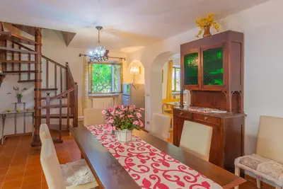 Maison de vacances privée avec piscine privée, climatisation, Wifi, Tv, terrasse, vue panoramique