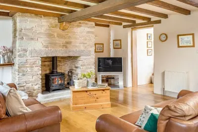 Image de Luxury 3 bedroom character barn with stunning rural views sleeps 6, near Padstow