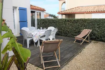 Image de Maison 4 pièces avec piscine, 300m plage, 6 couchages, Bretignolles-sur-Mer