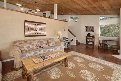 Image de Ski in / out refuge de montagne. Immense terrasse avec une vue imprenable