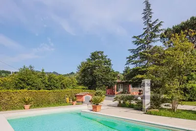 Image de Maison de vacances privée avec Wifi, climatisation, piscine privée, Tv, terrasse, vue panoramique
