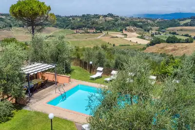 Maison de vacances privée avec piscine privée, Wifi, climatisation, Tv, terrasse, parking
