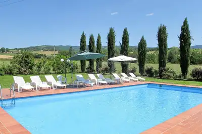 Image de Maison de vacances privée avec piscine privée, Wifi, Tv, patio, vue panoramique, parking