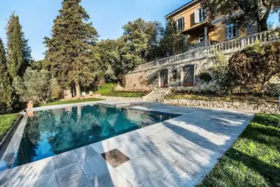 Image de Magnifique maison de vacances privée avec climatisation, piscine privée, Wifi, Tv, patio, parking