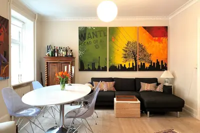 Image de Appartement à Copenhague avec 2 chambres à coucher, 4 couchages