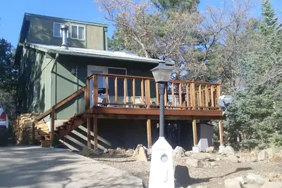Image de Cabine moderne romantique avec vue sur le lac Beckwith