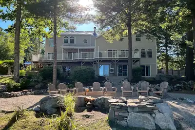 Image de Waterfront Moose Pond / Shawnee Peak Retreat - 30 personnes!
