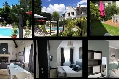 Image de Gite Pmr 3* Piscine Spa/Sauna Entre Futuroscope Beauval et Chateaux De La Loire