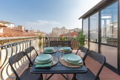 Image de Delightful apartment for 5 people with terrace and exposed beams