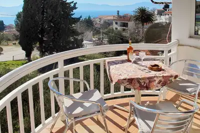 Image de Joli appartement pour 4 personnes avec climatisation, Wifi, Tv, balcon, animaux admis et parking