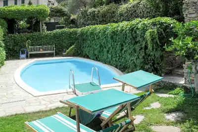 Image de Agréable appartement dans une maison de vacances avec Wifi, piscine, climatisation, Tv, patio