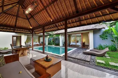 Image de Villa 3 chambres spacieuse, piscine privée @Jimbaran