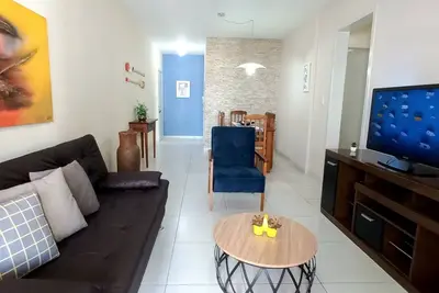 Image de Confortable Apt 300 m de Praia do Forte - Cabo Frio Wifi gratuit.