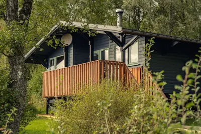 Image de Ancarraig Lodges au-dessus du Loch Ness - Animaux acceptés avec poêle à bois