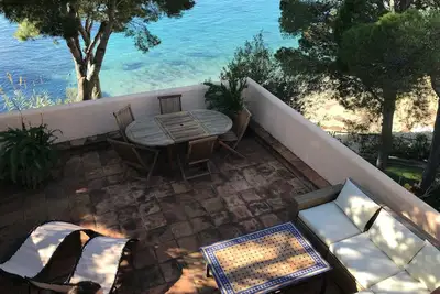 Image de appartement exceptionnel sur la plage
