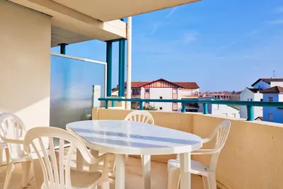 Image de Appart Avec Grande Piscine Chaufee, Plage, Terrasse, Parking, Wifi Et Golf