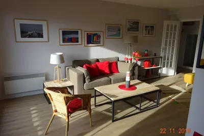 Image de Deauville Centre. 2 pièces. 50 m2. Parking privé. Terrasse plein Sud.