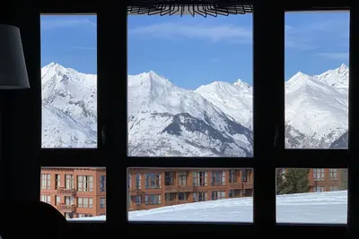 Image de Arc 1800, superbe duplex - Golf - Piscine\/Spa et vue Mont Blanc