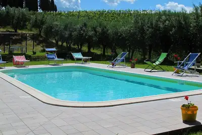 Image de Bel appartement avec piscine, Wifi, patio, animaux admis, vue panoramique et parking