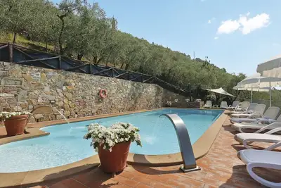 Image de Bel appartement dans une maison de vacances avec Wifi, piscine, Tv, patio, animaux admis et parking
