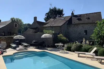 Image de Havre de paix à Saint Ceneri avec piscine privée