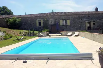 Image de Maison en pierres du Quercy avec piscine privée