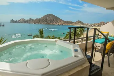 Image de Meilleure plage de Cabo, vue sur l'océan de Arch, à distance de marche de Marina