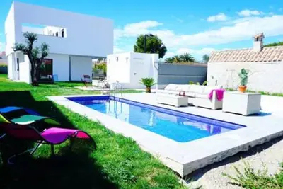 Image de Villa Puerto Blanco con piscina privada, A/A WiFi