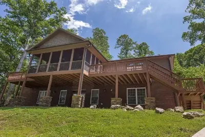 Image de Venez vous amuser au soleil sur la rivière Tennessee avec un quai privé