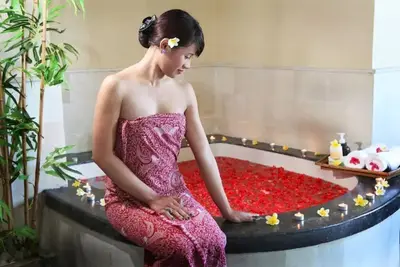 Image de Superbe villa de 2 chambres avec vue imprenable Ă Nusa Dua