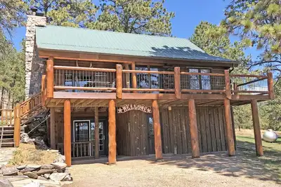 Image de Maison en bois rond à proximité des attractions et dans la forêt