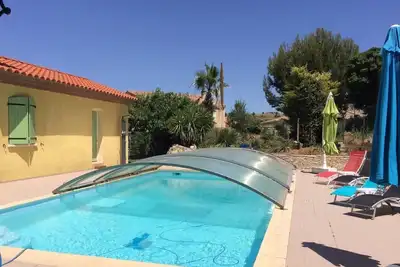Image de Gîte** très agréable 2 Ch dans Villa Languedocienne