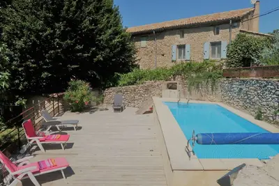 Image de Magnifique maison de vacances privée avec Wifi, piscine, Tv, animaux admis et parking