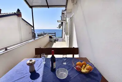 Image de Appartement de vacances avec grande terrasse, vue mer, proche plage