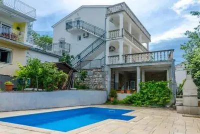 Image de Appartement de vacances pour 4 personnes env. 100 qmà Dramalj, Baie de Kvarner (Crikvenica et environs)