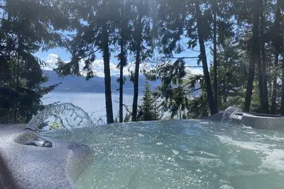 Image de Combinaison parfaite Ski \/ Lac \/ Chalet de montagne - Lake Pend Oreille Idaho
