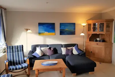 Image de bel appartement confortable sur la plage de sable de Schillig