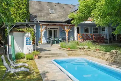 Image de Merveilleuse maison de vacances privée avec climatisation, Wifi, piscine privée, Tv et patio