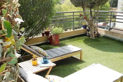Image de T4 Familial 92m² | Jardin Suspendu, Calme & Tout à Pied | 6p, Clim, Parking