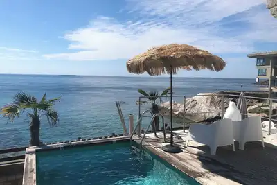 Image de Le Conquet - Villa vue Mer imprenable piscine surplombant l'Océan