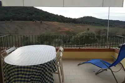 Image de avec vue sur la Maremme