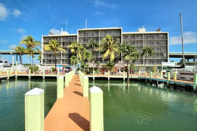Image de Coucher de soleil sur la baie de Key Largo, Floride