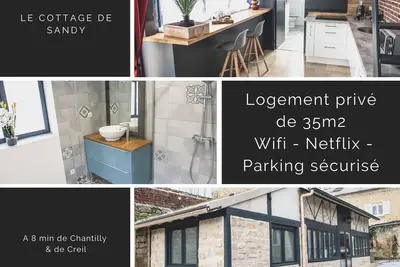 Image de ❤❤ Charmant cottage privé à 10min de Chantilly ❤❤