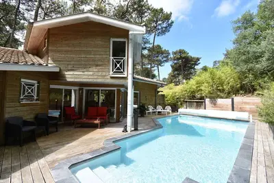 Image de Hossegor \"Thaïs\", Agréable villa avec piscine pour 8 personnes.
