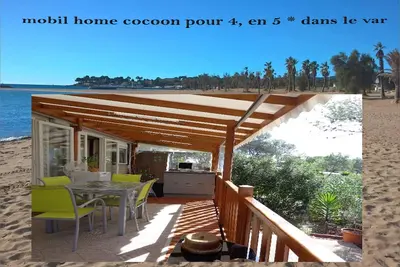 Image de mobil home cocoon pour 4 en 5 étoiles, sur la côte d'azur