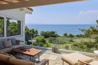 Image de Bienvenue à la Villa Alma. Situé à Skiathos.