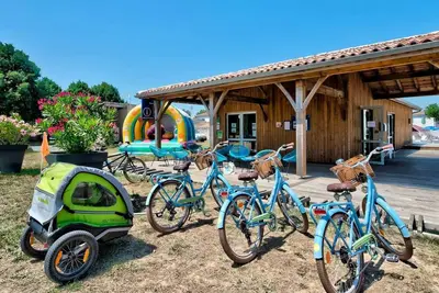Image de Ecolodge Cotton Confort 32 m² - 2 chambres - terrasse couverte de 11m² + Tv 5 personnes