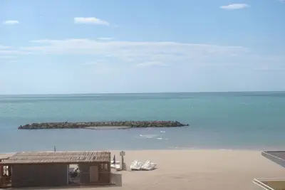Image de Grand duplex front de mer, wifi, climatisation